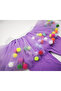 Girl's Pompom Biker Leggings - 4