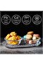 Bead Heart 3 Piece Glass Bowl Set, Breakfast Bowl with Tray, Snack Bowl - 5