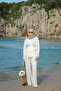 Women's Seersucker Suit White - 2