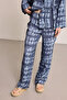 بنطلونات Kelebek Collection Tie Dye - أزرق - 3