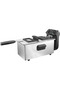 Electric Deep Fryer With Stainless Steel Housing - 3.0l Capacity - 3