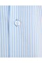Striped Shirt with Revere Collar and Short Sleeves - 6