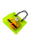 New Season Rainbow Beach Bag Neon Yellow - 5