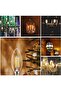 E14 4W Pack 10 Candle Bulb 40 Watt Equivalent LED Filament Light Bulbs Non-Dimmable Soft WW Cla - 6