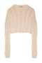 Crop Knitwear with Ripped Detail - 2