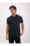 Men's Regular Fit Polo Neck Wafil Basic T-Shirt - 3