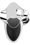 Auberge Quick Tip Mini 12oz Thermal Server – Chrome, Insulated Coffee & Beverage Carafe - 2