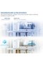 VarioShop® room dehumidifier, automatic shut-off function, silent, 330 ml/day, capacity 800 - 3