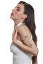 Women's Spiral Form Design Pazu Tape Bracelet, Upper Arm Accessory - 6
