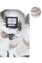 Plus Size Patterned Viscose Shirt Short Sleeve (Wide Relaxed Fit) - 3