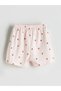Lcw baby pink strawberry printed girl baby t-shirt and shorts 2-piece set - 5