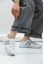 Women - Men - Unisex Lace-Up Anatomical Sole Casual Sports Shoes Sneaker White Gray