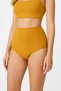 Mustard Sculptfit High Waist & Lifting & Shaping Bikini Bottom - 3