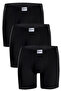 Star Modal Lycra Men's Boxer 3-Piece - Breathable Piping Flexible Fabric - 3