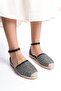 Women's Straw Espadrille Casual Comfortable Sole Soft Sole Structure - 2