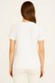 Unisex Slim Fit Slim Fit Soft Textured Black Crew Neck Basic T-Shirt - 3