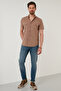 Button Collar Cotton Slim Fit Pocket Shirt Men's Shirt Cf21S 111153 - 5