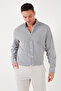 Cotton Striped Button Collar Long Sleeve Regular Fit Shirt Men's Shirt Cf23s112237 - 6