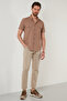 Button Collar Cotton Slim Fit Pocket Shirt Men's Shirt Cf21S 111153 - 6