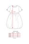 Girl's Bow Detailed Summer Balloon Dress Red Red - 4