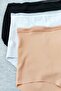 Women's High Waist Laser Cut Panties 3 Pieces Kts2500 - 6