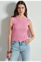 ملابس تريكو نسائية بدون أكمام من Pink Basic - 2