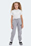 Lavra Unisex Children's Sweatpants Stone Gray - 4