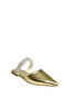 U 590491809   Gold Pointed Toe Women's Slippers - 5