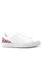 Tbons Special Design White Genuine Leather Women's Lace-Up Sneaker Shoes - 3