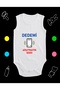 Cotton Dedemi Don'T Check Me Mobile Phone Printed Combed Cotton Baby Bodysuit with Snap Fasteners Badi Zıbın Dabct119