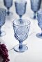 Acrylic Navy Blue 6-Piece Goblet & Water Soft Drink Coffee Side Glass 450 ml (Not Glass) - 2