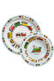 Melamine Food Plate - Food Bowl // Trains