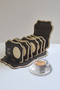 6 Pieces of Wooden Laser Cut Cups and Cup Coasters Set with Special Writing from Erdiz - 4