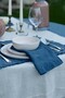 April Fabric Service Presentation Napkin 45X45 Denim - 4