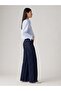 Ribcage Wide Leg Women's Jean Trousers - Shaded View - 2