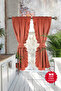 Poly Curtain Double Wing Vertical Ruffles