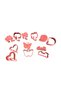 Pink Princess Themed 6-Piece Cookie and Sugar Dough Mold Set - Special for Girls - 3