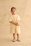 Pat Detailed Shirt Suit Yellow - 3