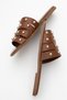 Women's Faux Leather Troc Detailed Slippers 6321 Taba - 7