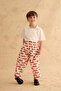 Twist Baggy Trousers Red - 3