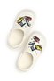 Cream Jibbitz Slingback Clogs - 5