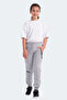 Lamya Unisex Children's Sweatpants Stone Gray - 2