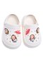 Cream Jibbitz Slingback Clogs - 4
