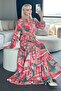 Rochie Hijab cu model Verde 522-1
