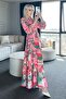 Rochie Hijab cu model Verde 522-1 - 4