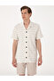 Bej Regular Fit Örme Gömlek 50303892-VR011 - 3