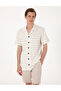 Bej Regular Fit Örme Gömlek 50303892-VR011