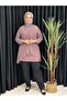 Chiffon Tunic with Stones on the Front - 2