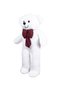 Cute Plush Confused Bear with 100 Bow Ties - Special Gift for Your Sweetheart - 5
