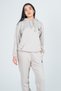 Women's Cotton Hooded Sweatshirt - Stylish and Simple Design / Different Color Choices - 5